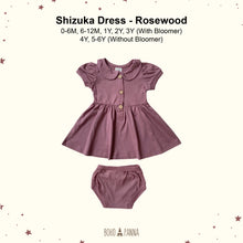 Load image into Gallery viewer, Shizuka Dress (0-6M 6-12M 1Y 2Y 3Y 4Y 5-6Y)
