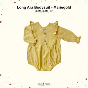 Long Ara Bodysuit (0-6M 6-12M 1Y)