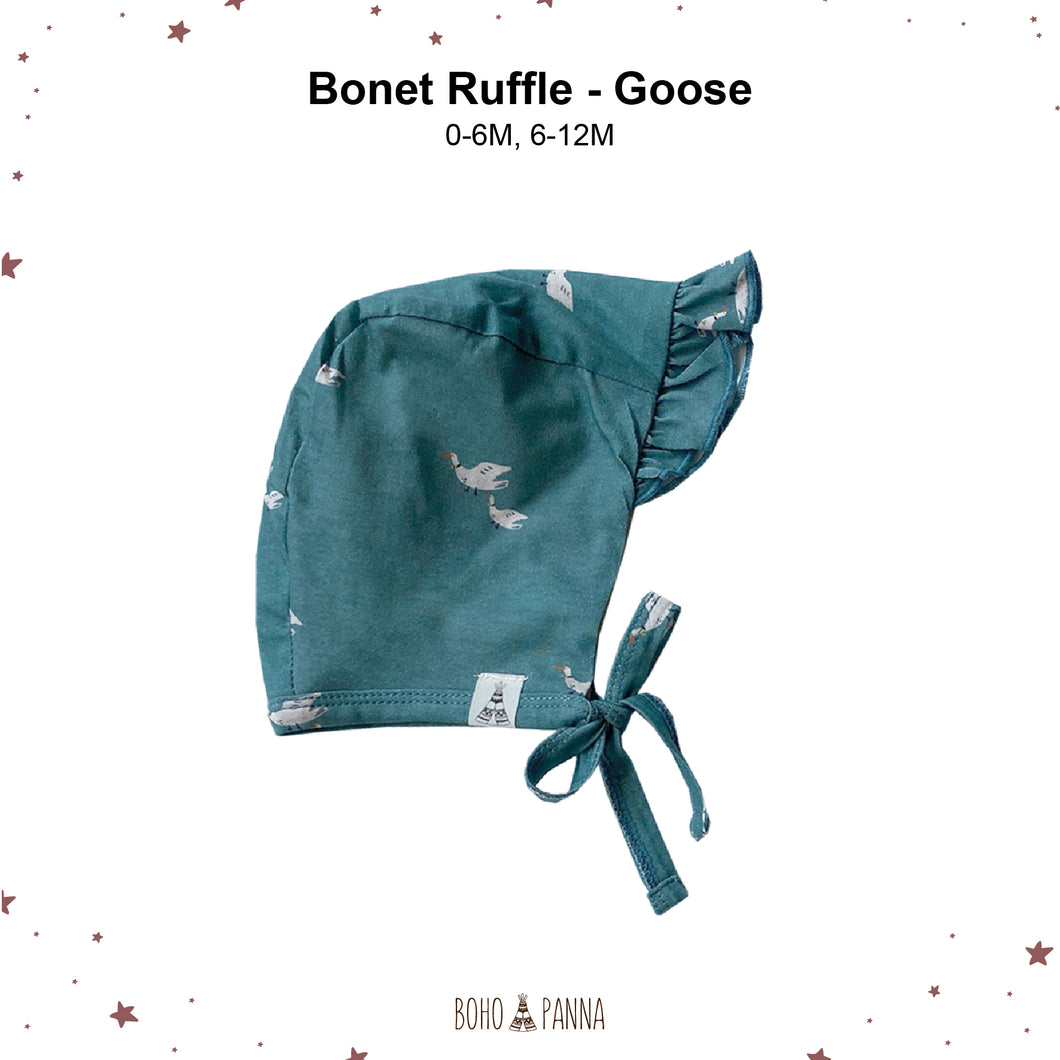 Bonnet Ruffle (0-6M 6-12M)