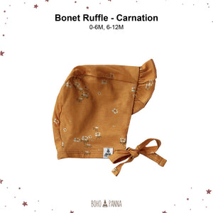 Bonnet Ruffle (0-6M 6-12M)