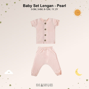Babyset Lengan (0-6M 6-12M 1Y 2Y)