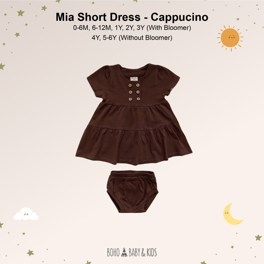 Mia Short Sleeve Dress (2Y 3Y)