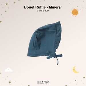 Bonnet Ruffle (0-6M 6-12M)