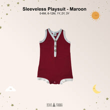 Load image into Gallery viewer, Sleeveless Playsuit (0-6M 6-12M 1Y 2Y 3Y)
