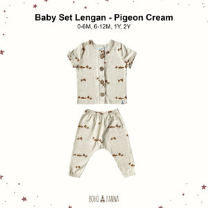 Babyset Lengan (0-6M 6-12M 1Y 2Y)