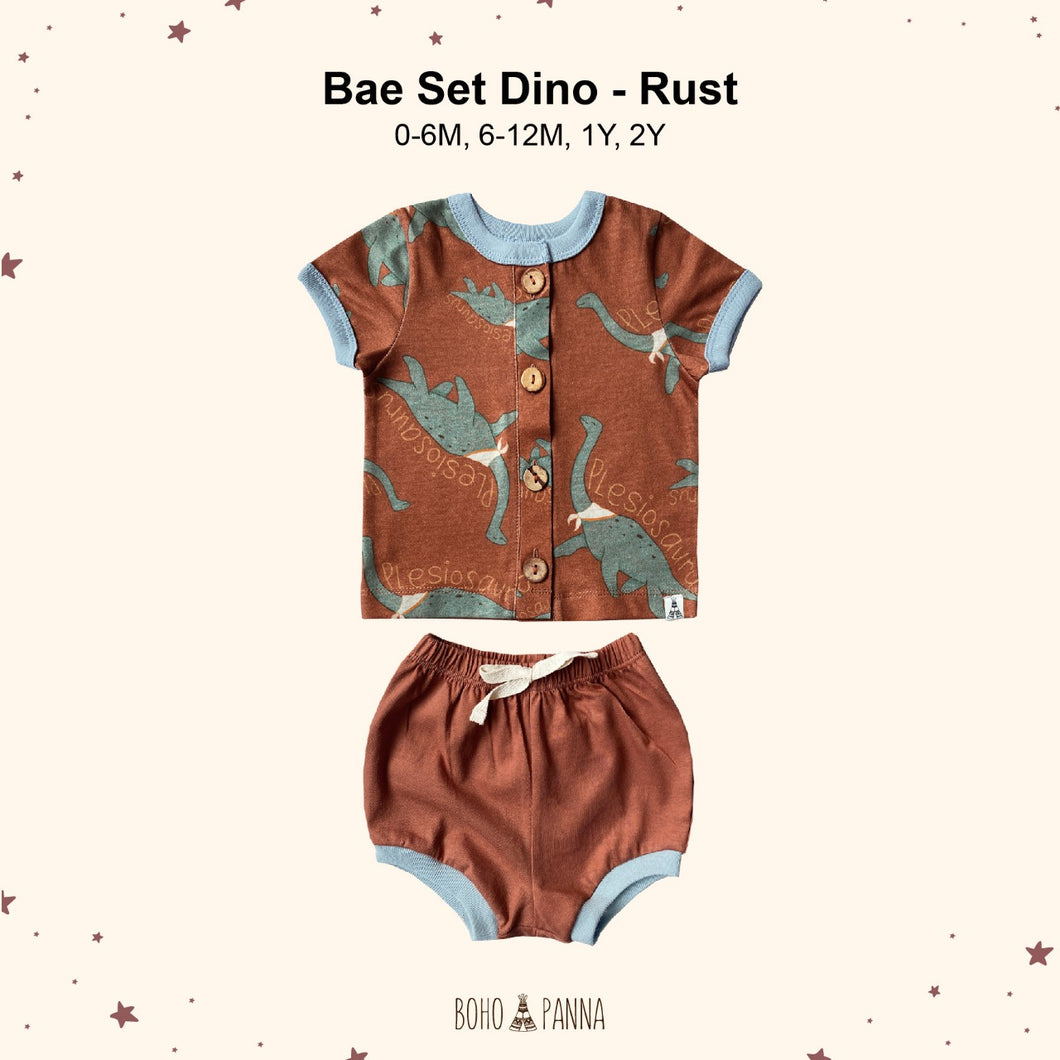 Bae Set Dino (0-6M 6-12M 1Y 2Y)